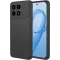 Phonesta Soft Silk Silikon Back Cover Hülle für Xiaomi Poco F8 Pro - Schwarz
