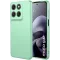 Phonesta Soft Silk Silikon Back Cover Hülle für Motorola Moto G67/G77 - Matcha Grün