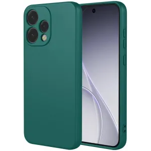 Phonesta Soft Silk Silikon Back Cover Hülle für Oppo Reno15 - Dunkelgrün