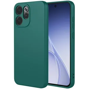 Phonesta Soft Silk Silikon Back Cover Hülle für Oppo Reno15 Pro - Dunkelgrün