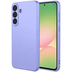 Phonesta Soft Silk Silikon Back Cover Hülle für Samsung Galaxy A57 - Lila