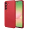 Phonesta Soft Silk Silikon Back Cover Hülle für Samsung Galaxy A57 - Rot