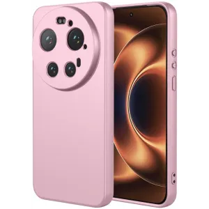 Phonesta Soft Silk Silikon Back Cover Hülle für Xiaomi 17 Ultra - Rosa