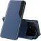 Phonesta Smart Side View Book Klapphülle für Xiaomi Poco F6 Pro - Blau