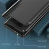 Phonesta Smart Side View Book Klapphülle für Xiaomi Poco F6 Pro - Lila 2