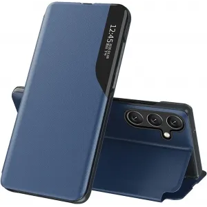 Phonesta Smart Side View Book Klapphülle für Samsung Galaxy A15 4G/5G - Blau