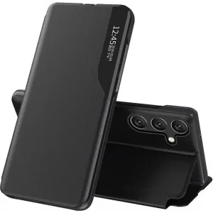 Phonesta Smart Side View Book Klapphülle für Samsung Galaxy A15 4G/5G - Schwarz