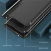 Phonesta Smart Side View Book Klapphülle für Samsung Galaxy A55 - Lila 2