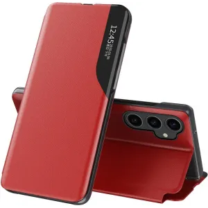 Phonesta Smart Side View Book Klapphülle für Samsung Galaxy S23 FE/S23 Plus - Rot