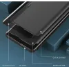 Phonesta Smart Side View Book Klapphülle für Samsung Galaxy S24 FE - Blau 4