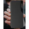 Phonesta Smart Side View Book Klapphülle für Samsung Galaxy S24 FE - Schwarz 2