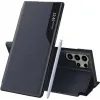 Phonesta Smart Side View Book Klapphülle für Samsung Galaxy S25 Ultra - Blau 0