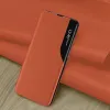 Phonesta Smart Side View Book Klapphülle für Samsung Galaxy S25 Ultra - Orange 1