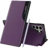 Phonesta Smart Side View Book Klapphülle für Samsung Galaxy S25 Ultra - Lila 0