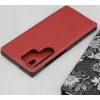 Phonesta Smart Side View Book Klapphülle für Samsung Galaxy S25 Ultra - Rot 6