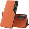 Phonesta Smart Side View Book Klapphülle für Samsung Galaxy S25/S24 - Orange 0