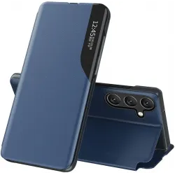 Phonesta Smart Side View Book Klapphülle für Samsung Galaxy A16 - Blau