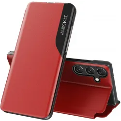 Phonesta Smart Side View Book Klapphülle für Samsung Galaxy A36/A56 - Rot