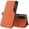 Phonesta Smart Side View Book Klapphülle für Samsung Galaxy S25 Edge - Orange