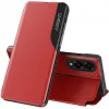 Phonesta Smart Side View Book Klapphülle für Samsung Galaxy S25 Edge - Rot 0
