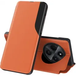 Phonesta Smart Side View Book Klapphülle für Xiaomi Redmi 14C / Xiaomi Poco C75 - Orange