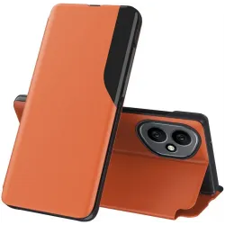 Phonesta Smart Side View Book Klapphülle für HONOR 400 - Orange