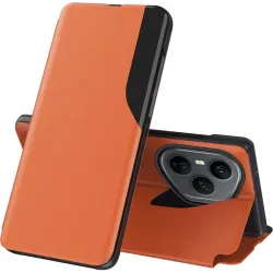 Phonesta Smart Side View Book Klapphülle für HONOR 400 Pro - Orange