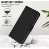 Phonesta Soft Skin Book Wallet Klapphülle für Xiaomi Redmi Note 14 Pro 5G/14 Pro Plus / Xiaomi Poco X7 - Schwarz 9