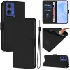 Phonesta Soft Skin Book Wallet Klapphülle für Motorola Moto G85 - Schwarz 2