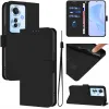Phonesta Soft Skin Book Wallet Klapphülle für Oppo Reno11 F 5G - Schwarz 2