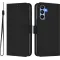 Phonesta Soft Skin Book Wallet Klapphülle für Samsung Galaxy A15 4G/5G - Schwarz