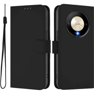 Phonesta Soft Skin Book Wallet Klapphülle für HONOR X9b/Magic6 Lite - Schwarz