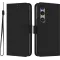 Phonesta Soft Skin Book Wallet Klapphülle für Sony Xperia 1 VI - Schwarz