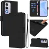 Phonesta Soft Skin Book Wallet Klapphülle für Oppo A80 - Schwarz 2