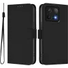 Phonesta Soft Skin Book Wallet Klapphülle für Xiaomi 14T - Schwarz 0