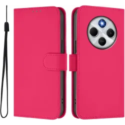 Phonesta Soft Skin Book Wallet Klapphülle für Xiaomi Redmi 14C / Xiaomi Poco C75 - Hot Pink