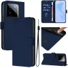 Phonesta Soft Skin Book Wallet Klapphülle für Realme GT 7 Pro - Dunkelblau 2