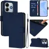Phonesta Soft Skin Book Wallet Klapphülle für Xiaomi Redmi Note 14 4G - Dunkelblau 2