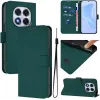 Phonesta Soft Skin Book Wallet Klapphülle für Xiaomi Redmi Note 14 Pro 5G/14 Pro Plus / Xiaomi Poco X7 - Dunkelgrün 1