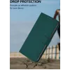 Phonesta Soft Skin Book Wallet Klapphülle für Xiaomi Redmi Note 14 Pro 5G/14 Pro Plus / Xiaomi Poco X7 - Dunkelgrün 5