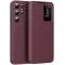 Phonesta Smart Window Book Wallet Klapphülle für Samsung Galaxy S25 Ultra - Bordeaux