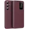 Phonesta Smart Window Book Wallet Klapphülle für Samsung Galaxy S24 Plus - Bordeaux
