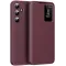 Phonesta Smart Window Book Wallet Klapphülle für Samsung Galaxy A55 - Bordeaux