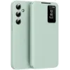Phonesta Smart Window Book Wallet Klapphülle für Samsung Galaxy S24 FE - Hellgrün
