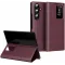 Phonesta Smart Window Book Wallet Klapphülle für Samsung Galaxy Z Fold 7 - Bordeaux