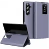 Phonesta Smart Window Book Wallet Klapphülle für Samsung Galaxy Z Fold 7 - Lila