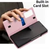 Phonesta Smart Window Book Wallet Klapphülle für Samsung Galaxy Z Fold 7 - Rosa 2