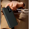 Phonesta Smart Window Book Wallet Klapphülle für Samsung Galaxy A37 - Schwarz 3