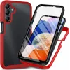 Phonesta Total Protect 360 Vollschutzhülle Displayschutzfolie für Samsung Galaxy A16 - Rot