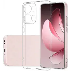 Phonesta Ultra-Thin Silikon Back Cover Hülle für Oppo Reno13 Pro - Transparent